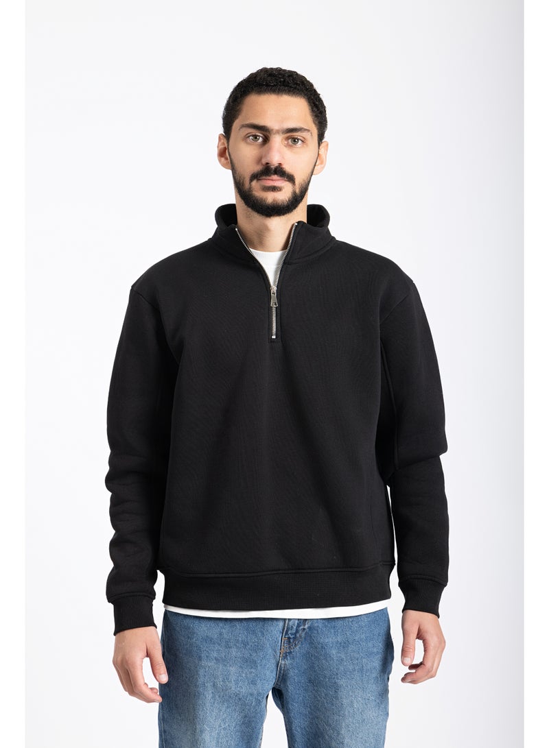 AMICI Black Quarter-zip - Image 1